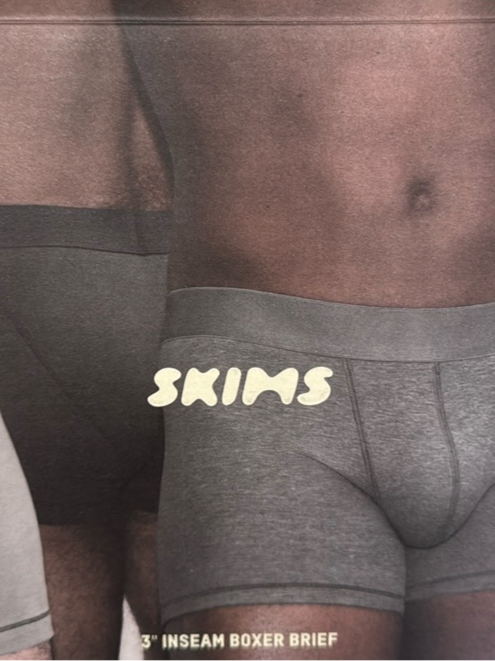 SKIMS Men 3" Inseam Boxer Briefs - 3 pack size 2X
